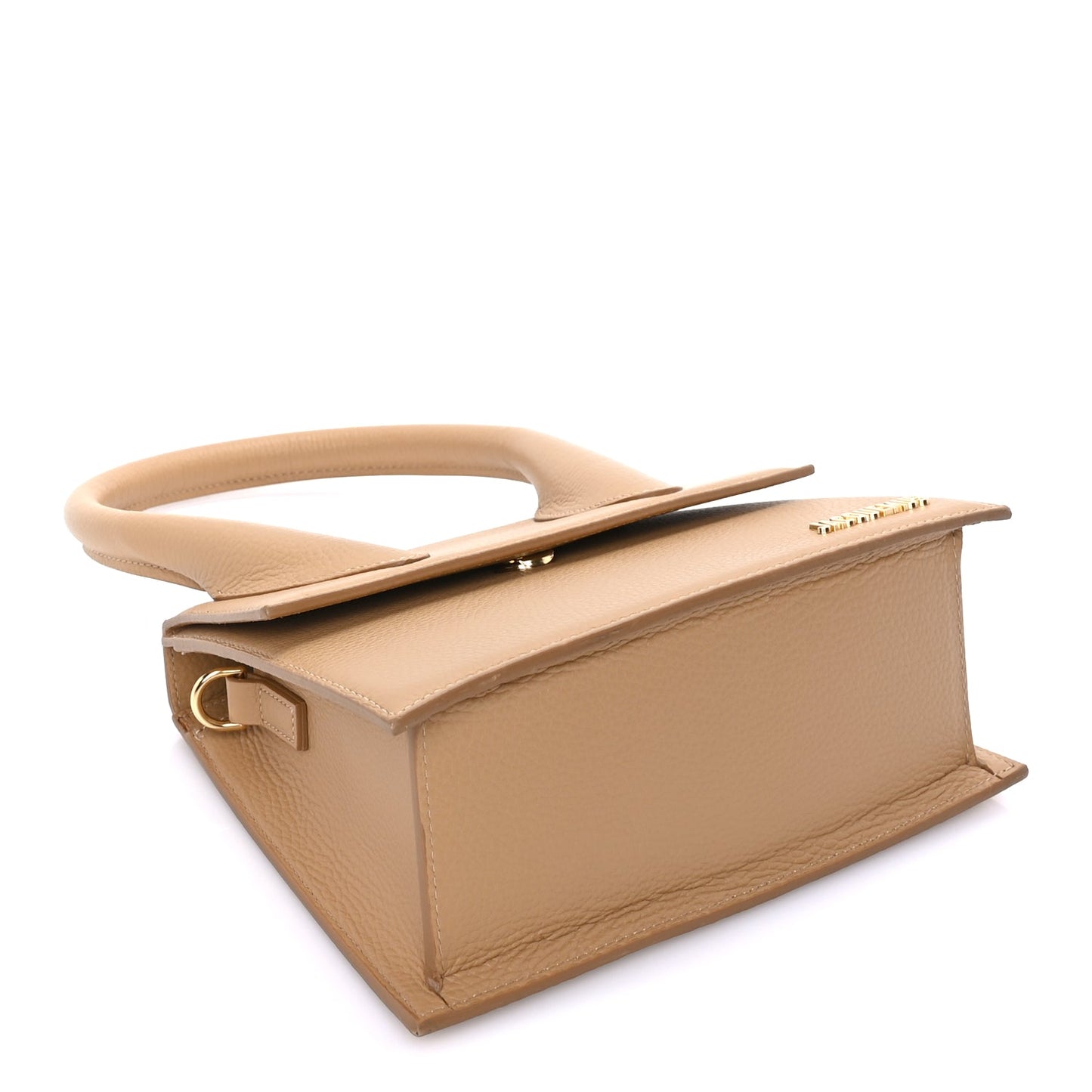 Jacquemus Grained Calfskin Le Grand Chiquito  Camel