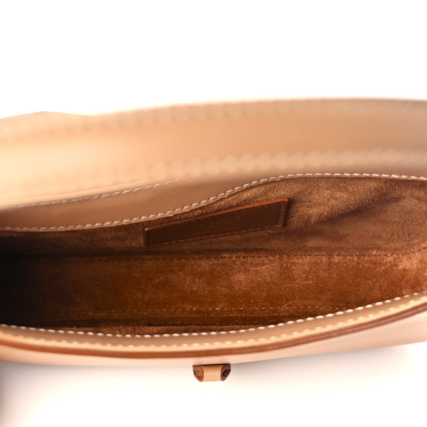 Saint Laurent Smooth Calfskin Mini Le 5 A 7 Hobo Vintage Brown