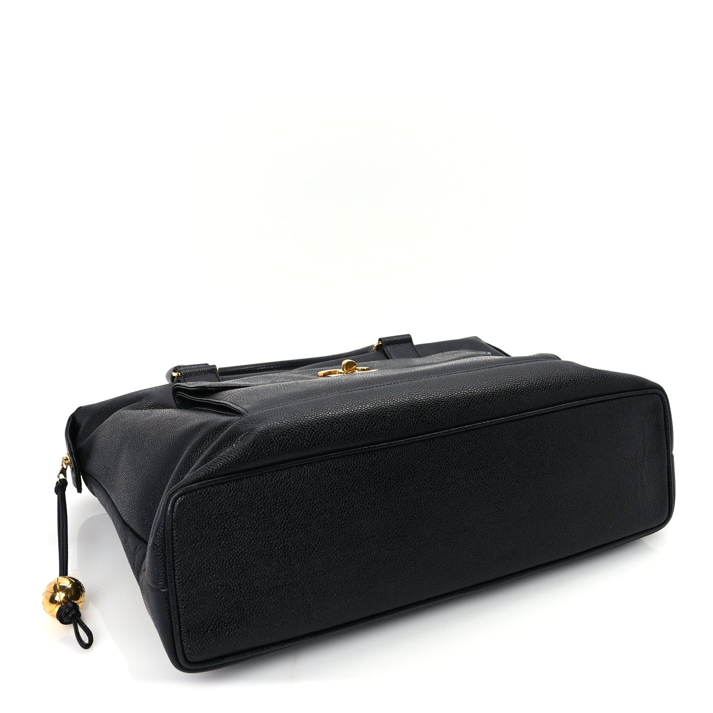 Chanel Caviar Shopper Tote  Black