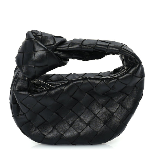 Bottega Veneta Nappa Intrecciato Candy Jodie Black