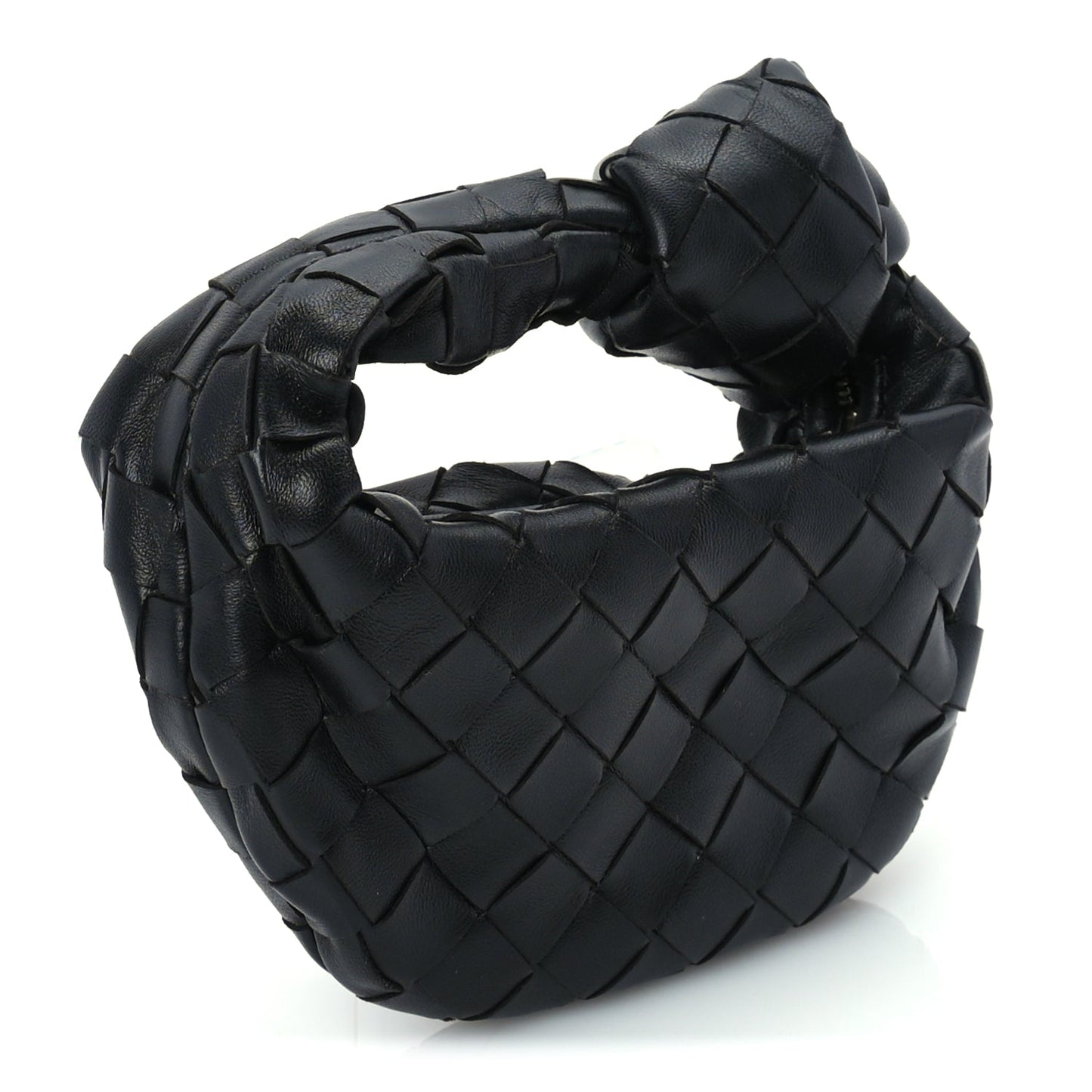 Bottega Veneta Nappa Intrecciato Candy Jodie Black