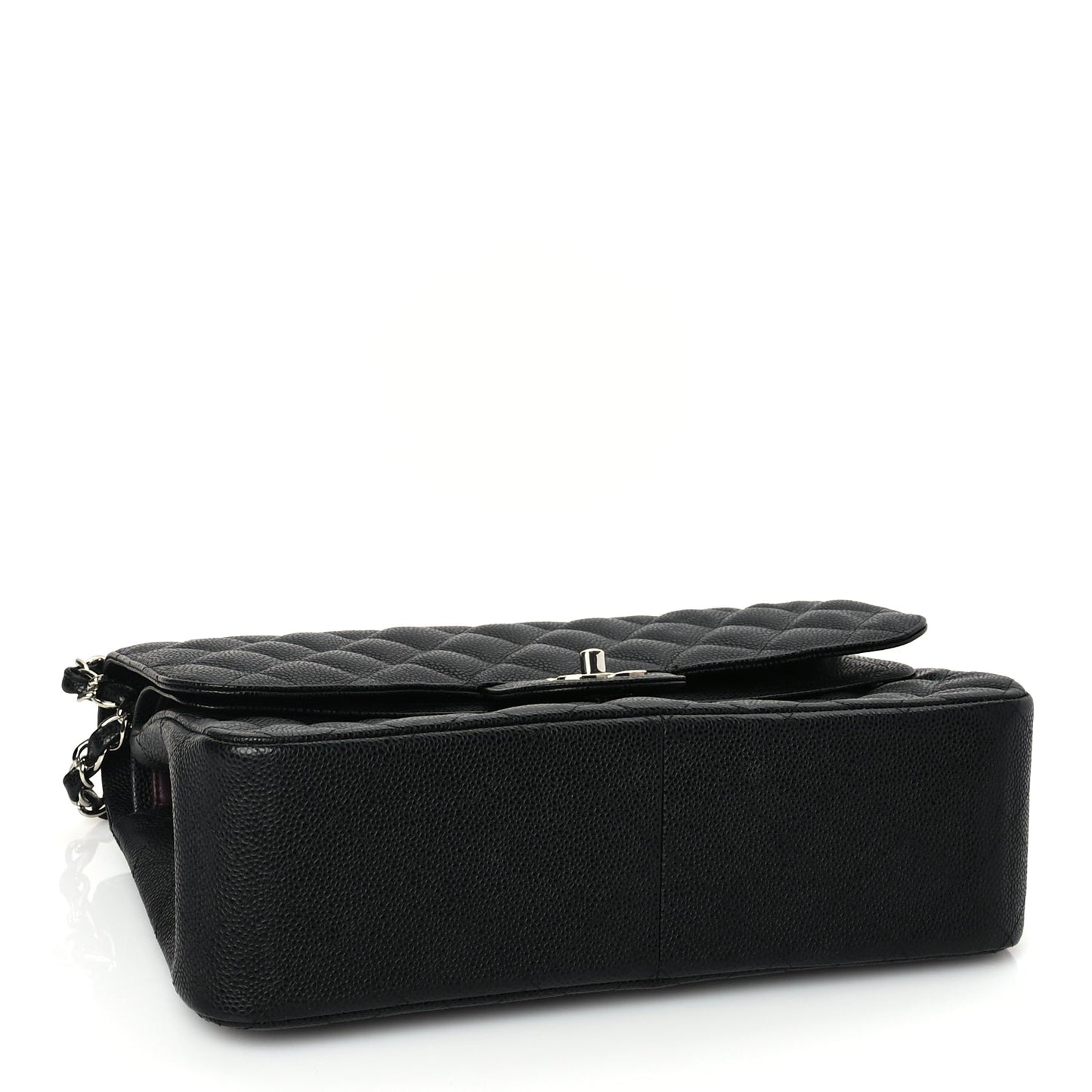 Chanel Caviar Quilted Jumbo Double Flap Black