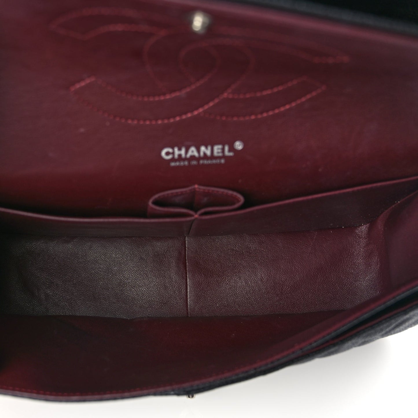 Chanel Caviar Quilted Jumbo Double Flap Black