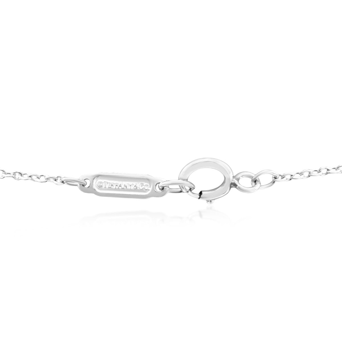 Tiffany Diamond Kaleidoscope Key Pendant Necklace