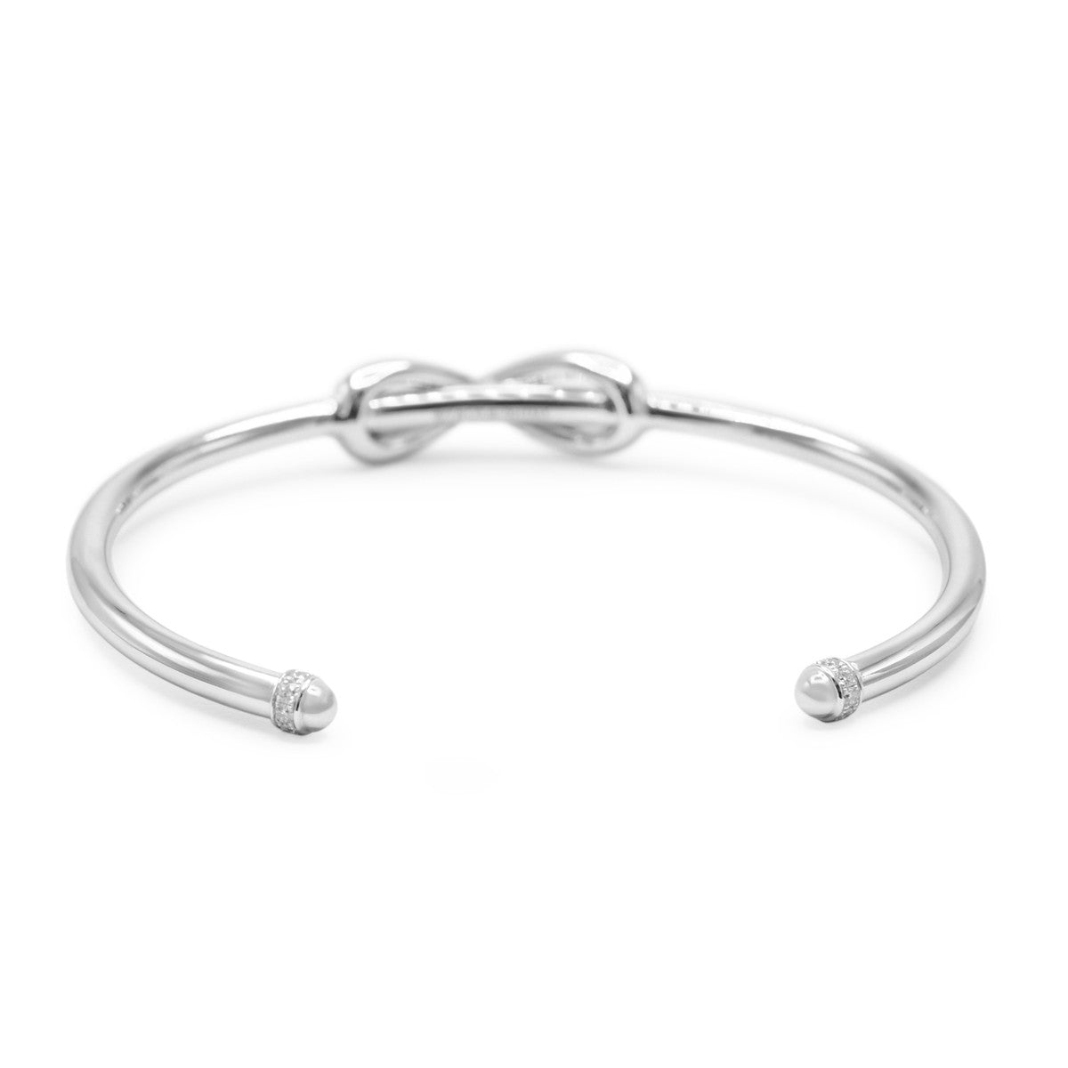 Tiffany Diamond Inifinity Cuff Bangle
