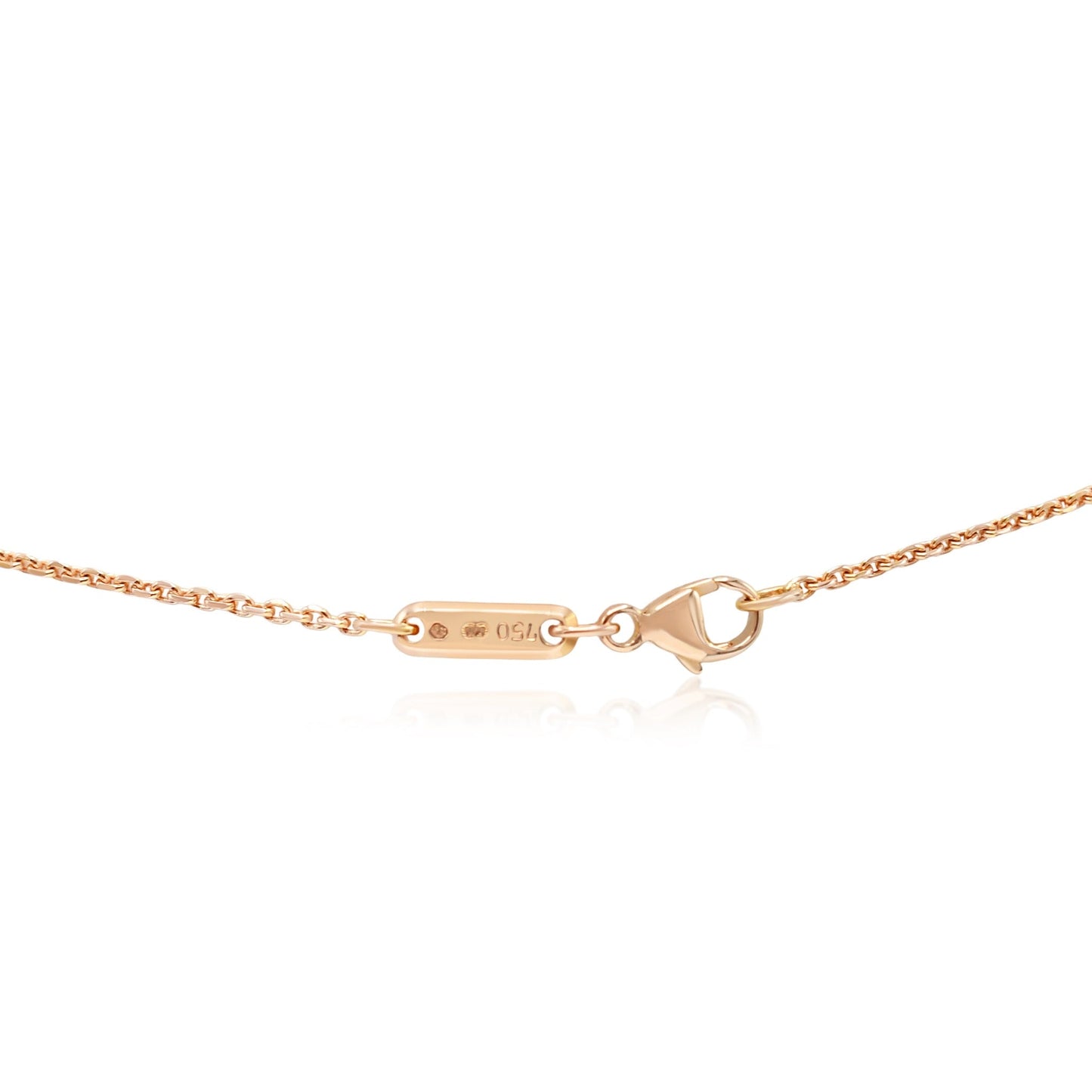 Chopard Happy Amore Diamond Pendant Necklace - 18ct Rose Gold