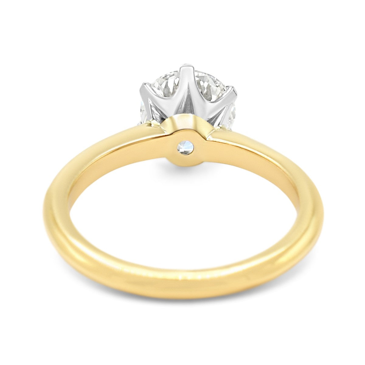 Handmade Certificated Brilliant Cut Diamond Ring