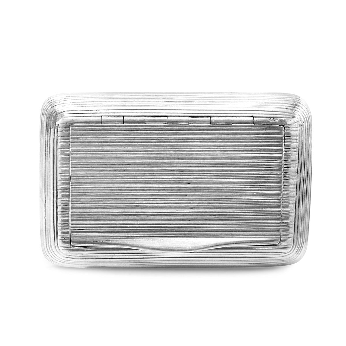 William Parker Antique George III Silver Snuff Box Circa 1808