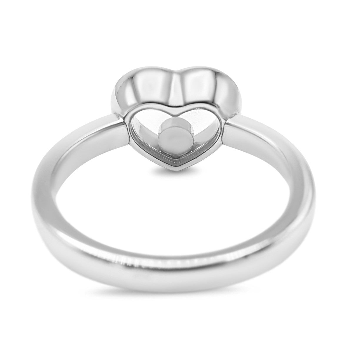 Chopard Happy Diamonds Ring Size 52 - 18ct White Gold