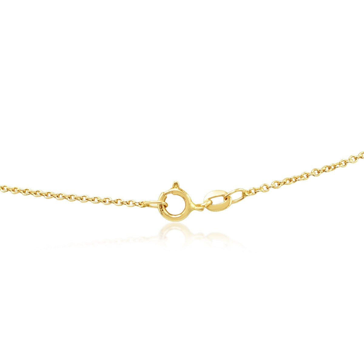 Multi Sapphire & Diamond Circles Pendant on Chain - 18ct Yellow Gold