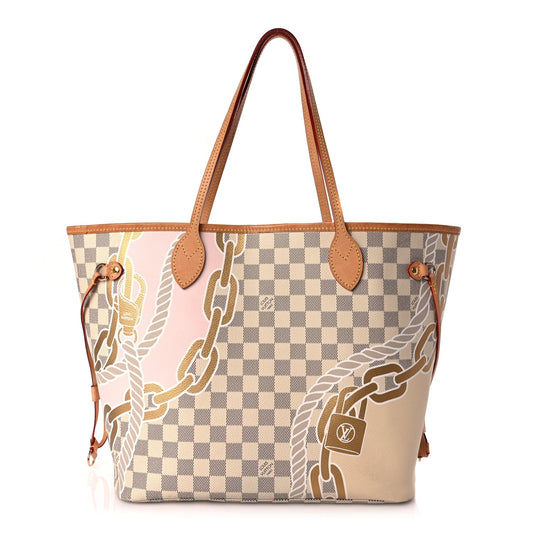 Louis Vuitton Damier Azur Nautical Neverfull MM