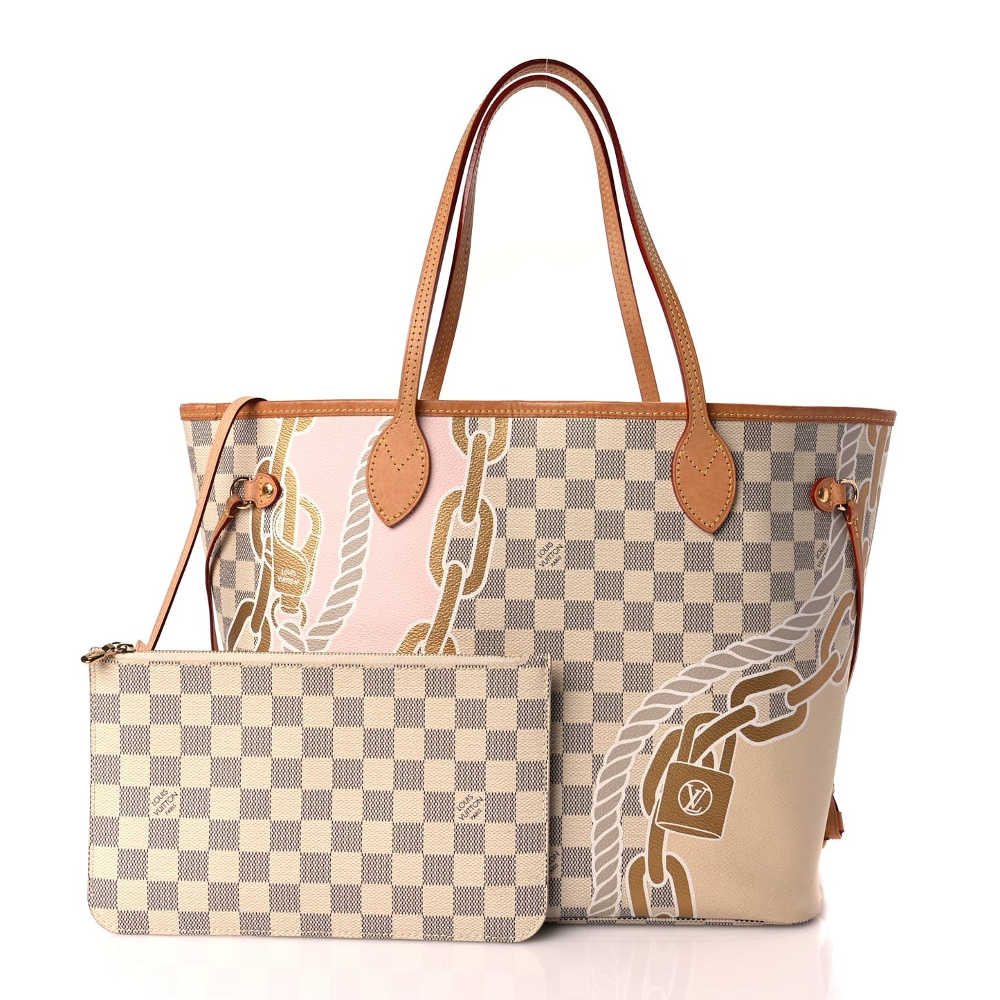 Louis Vuitton Damier Azur Nautical Neverfull MM