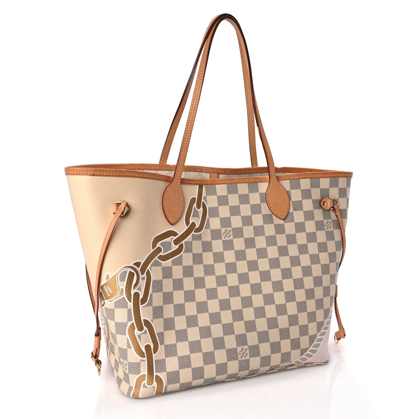 Louis Vuitton Damier Azur Nautical Neverfull MM