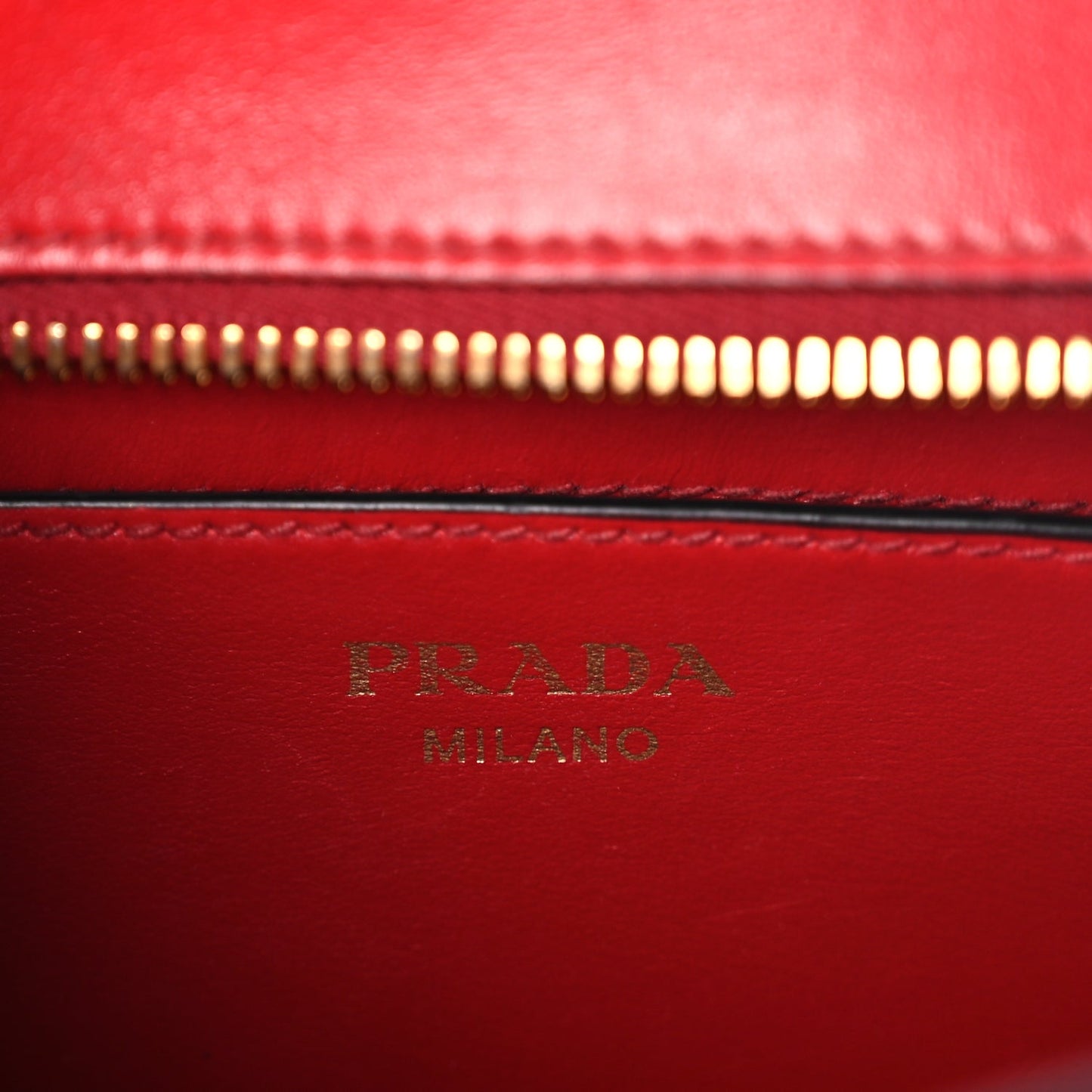 Prada Saffiano Soft Calfskin Esplanade Crossbody Bag Fuoco