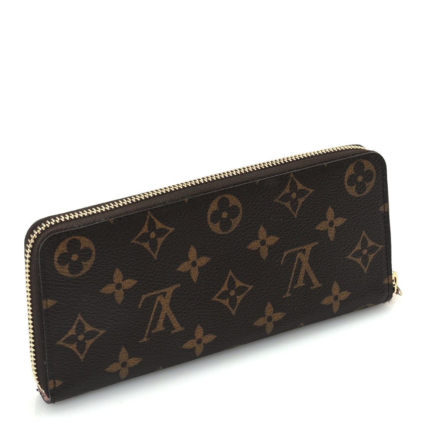 Louis Vuitton Monogram Clemence Wallet  Rose Ballerine