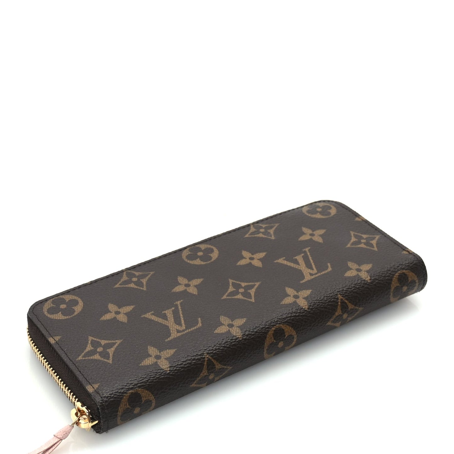 Louis Vuitton Monogram Clemence Wallet  Rose Ballerine