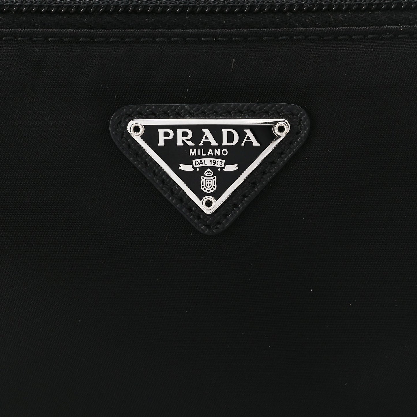 Prada Re-Nylon Vela Pouch Black