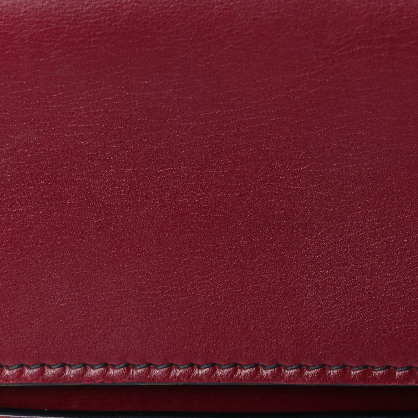 Christian Dior Calfskin J'Adior Chain Flap Bag Red