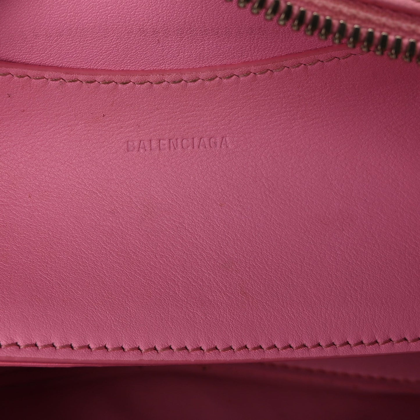 Balenciaga Cake Calfskin Tonal Hardware Mini Neo Classic City  Rose