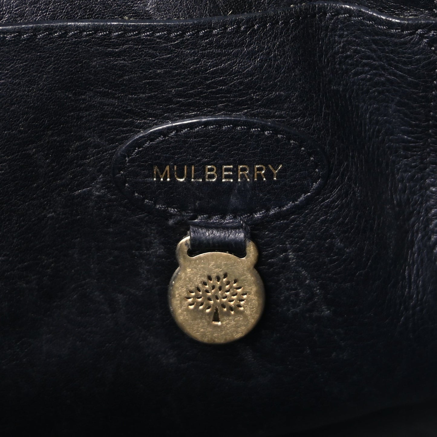 Mulberry Natural Leather Bayswater Black