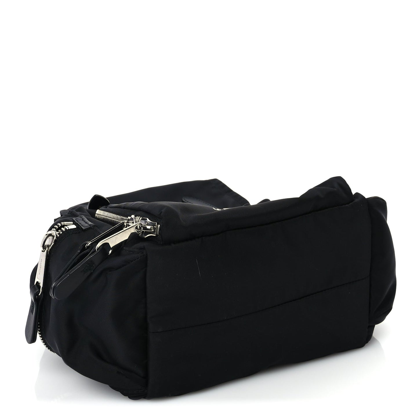 Burberry Nylon Logo Print Medium Rucksack Backpack Black