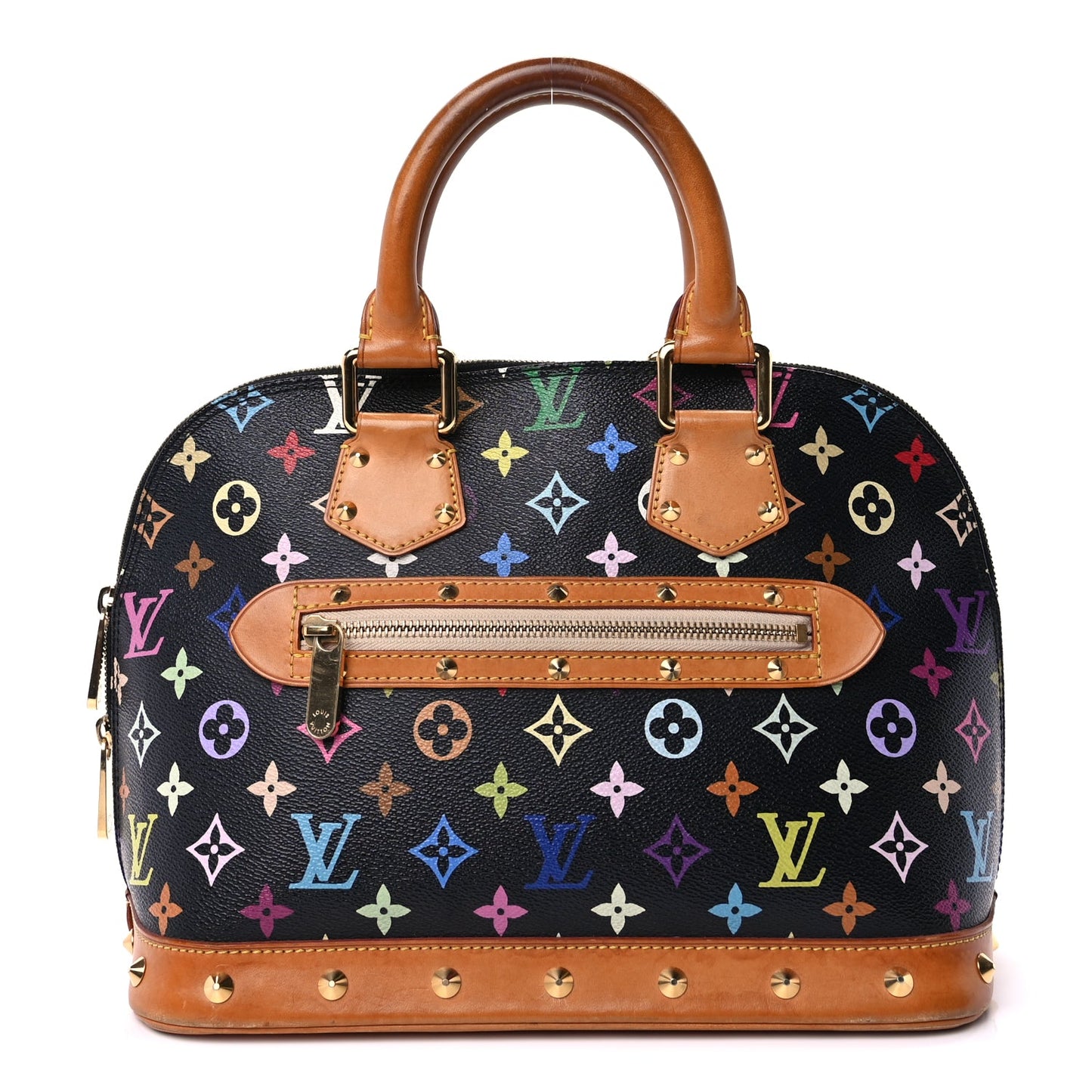 Louis Vuitton Monogram Multicolor Alma Black