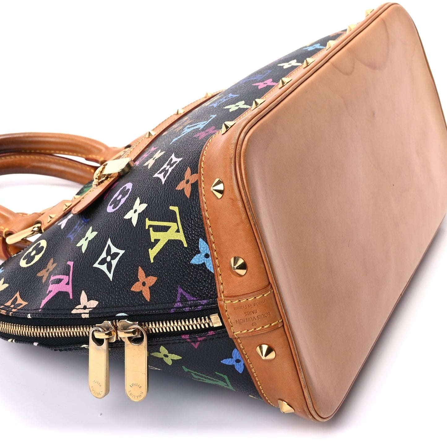 Louis Vuitton Monogram Multicolor Alma Black