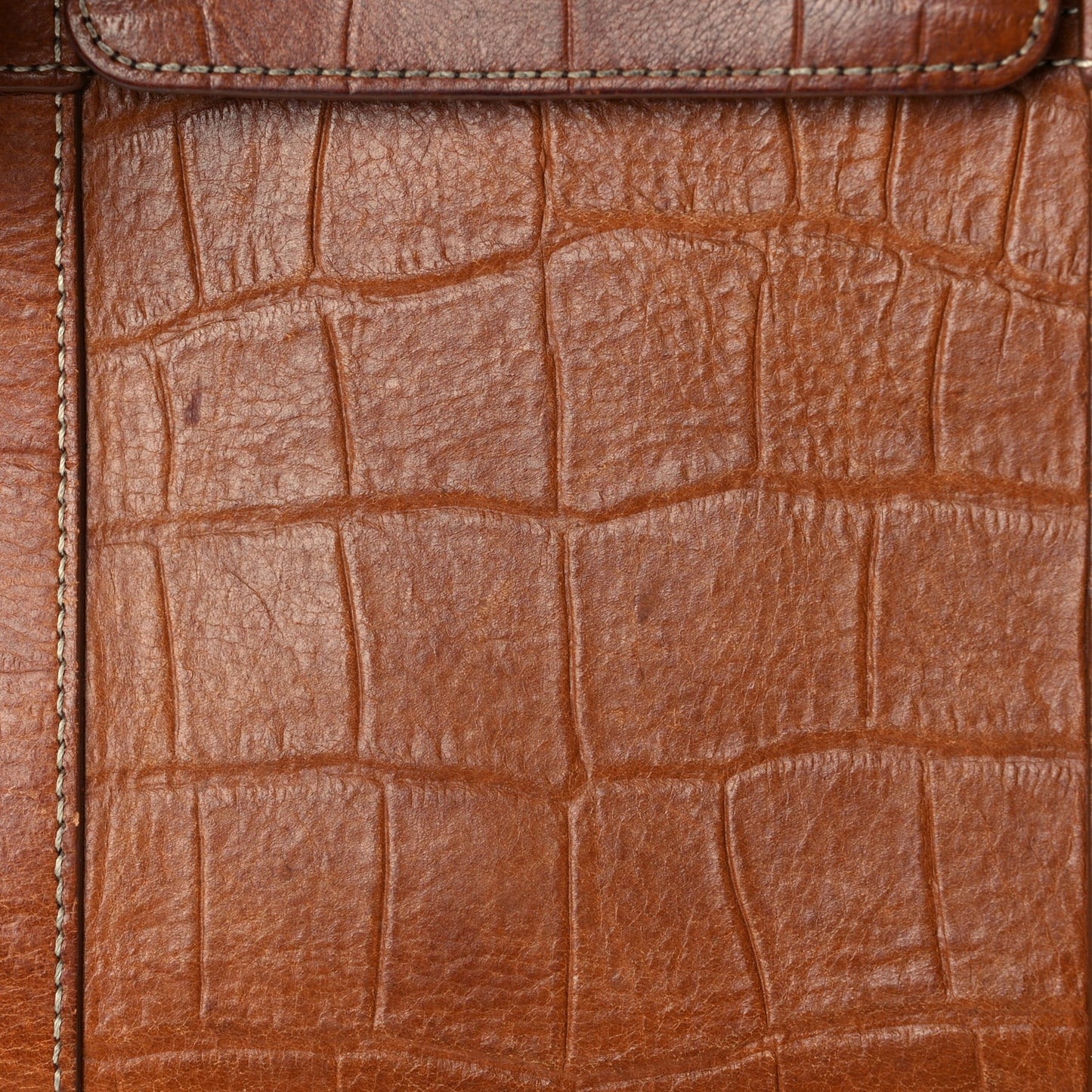 Mulberry Crocodile Embossed Bayswater Oak