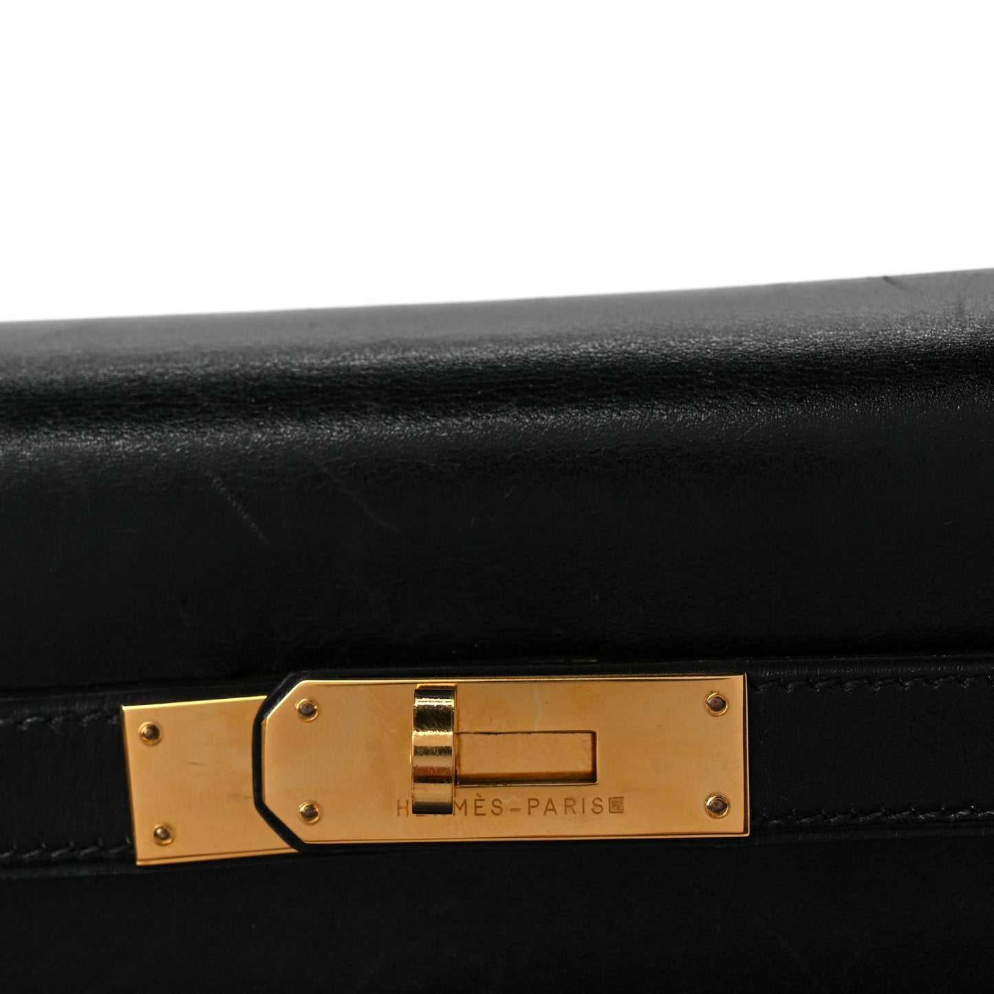 Hermes Box Kelly Retourne 32 Black