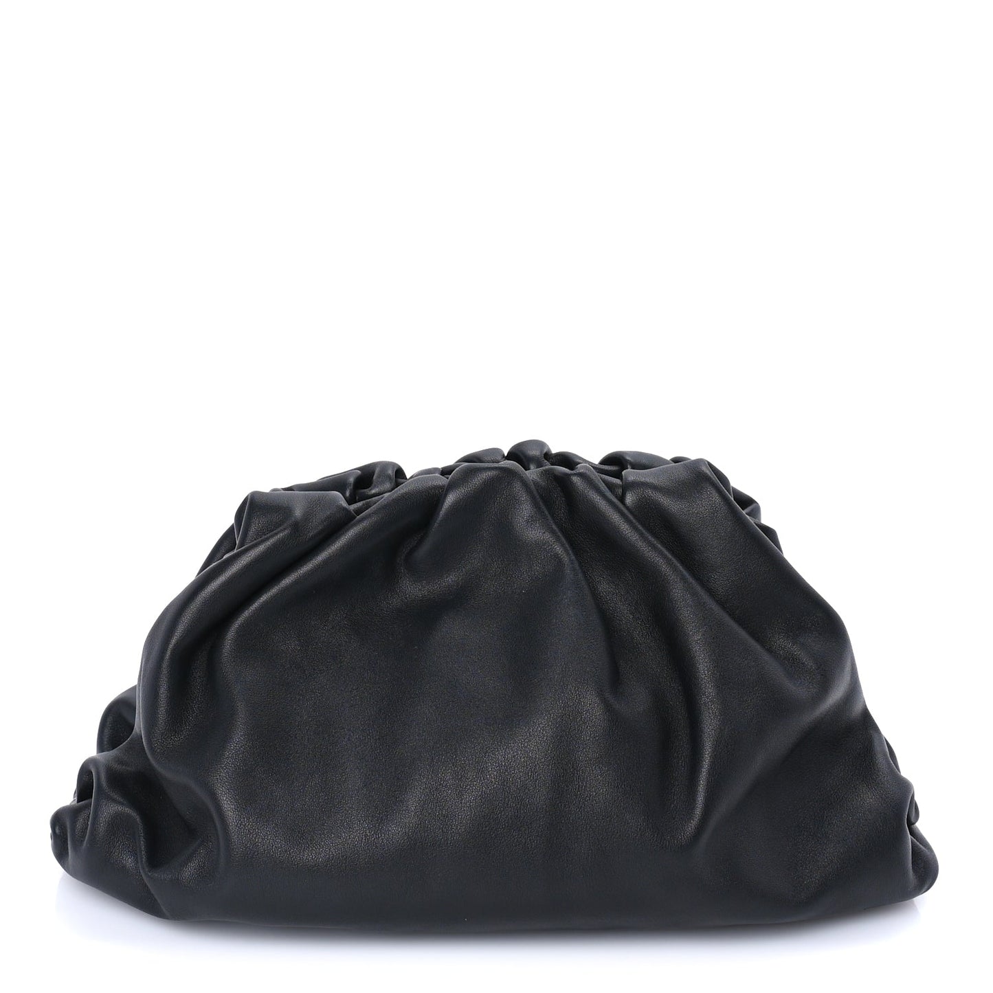 Bottega Veneta Smooth Butter Calf Teen Pouch Black