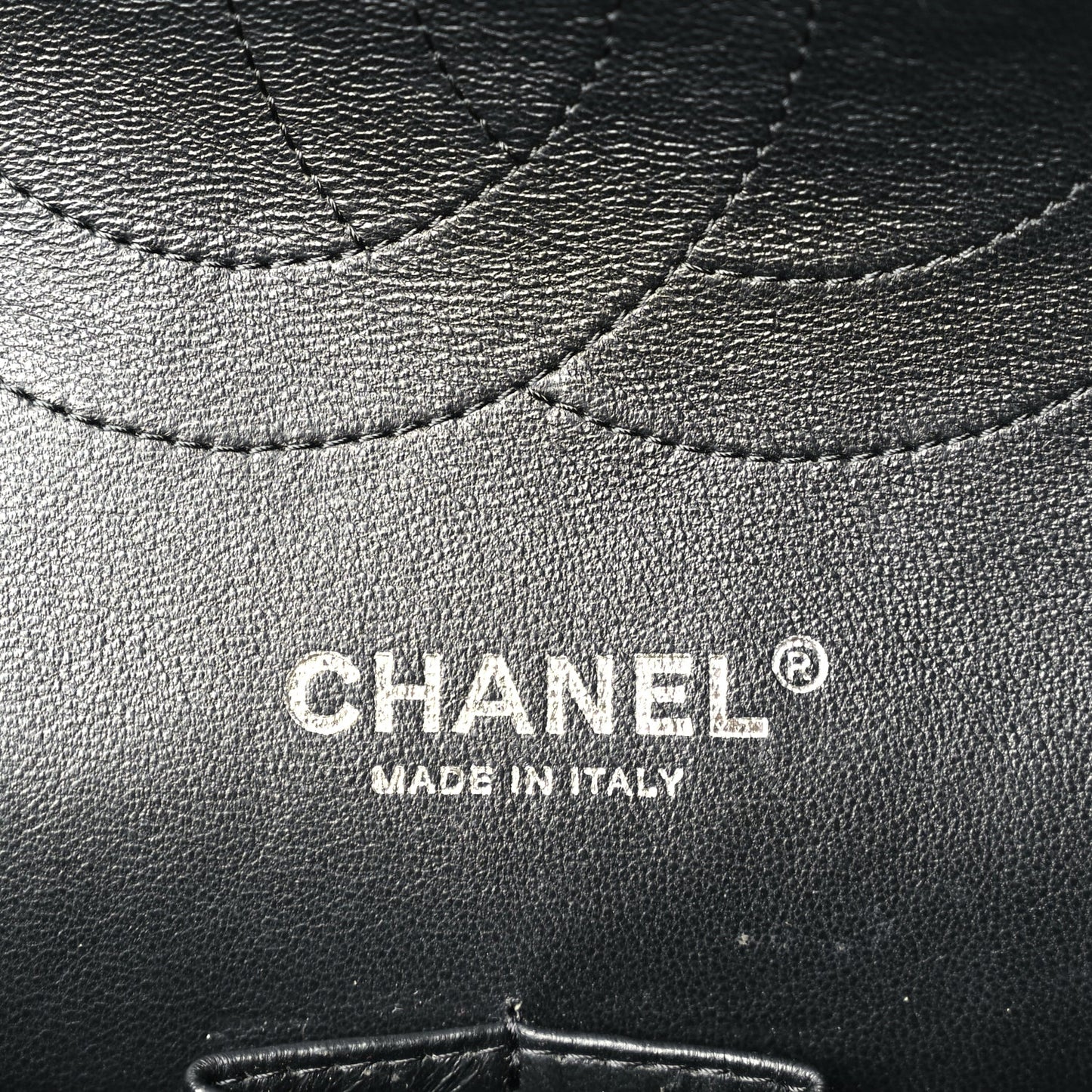Chanel Lambskin Quilted Jumbo Double Flap So Black So Black