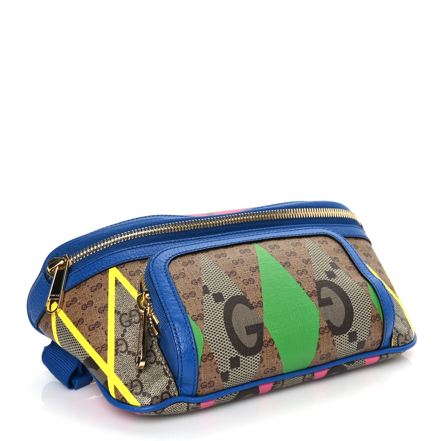 Gucci GG Supreme Monogram Rhombus Belt Bag Multicolour