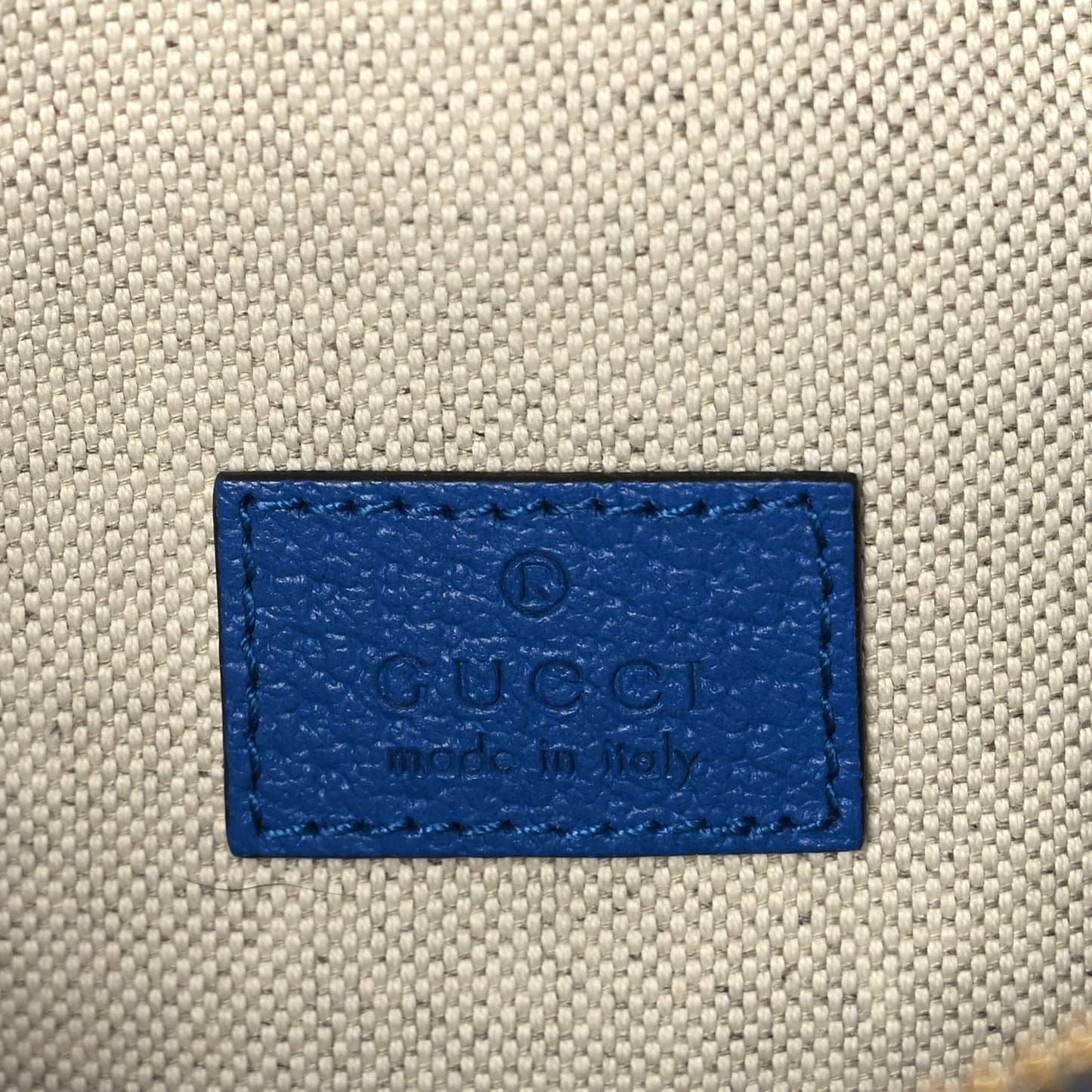 Gucci GG Supreme Monogram Rhombus Belt Bag Multicolour