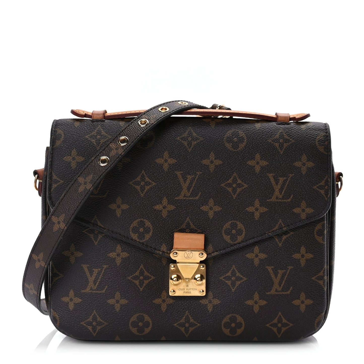 Louis Vuitton Monogram Pochette Metis Brown