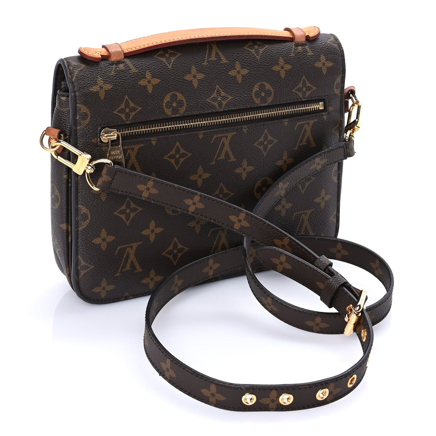 Louis Vuitton Monogram Pochette Metis Brown