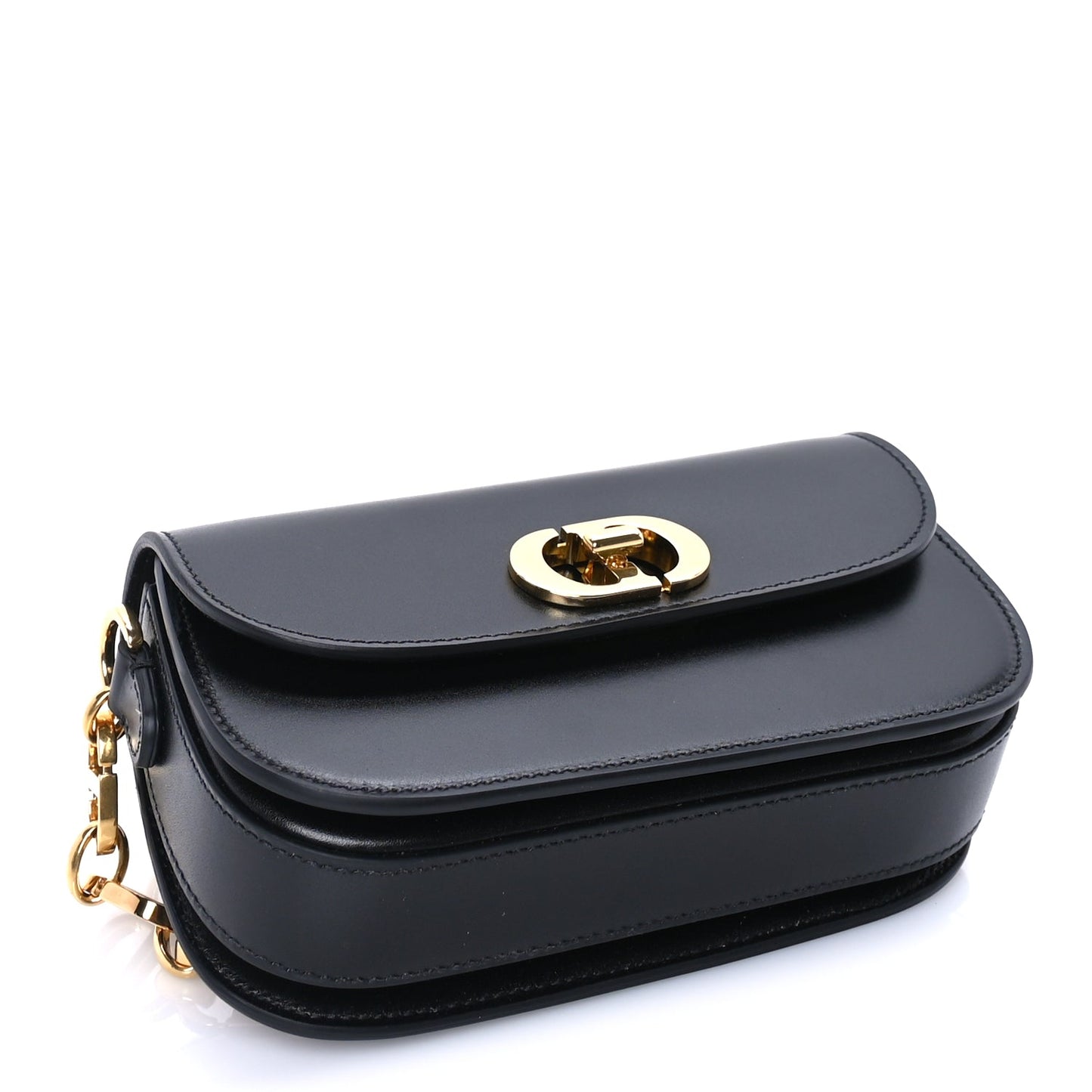 Christian Dior Box Calfskin 30 Montaigne Small Avenue Bag  Black