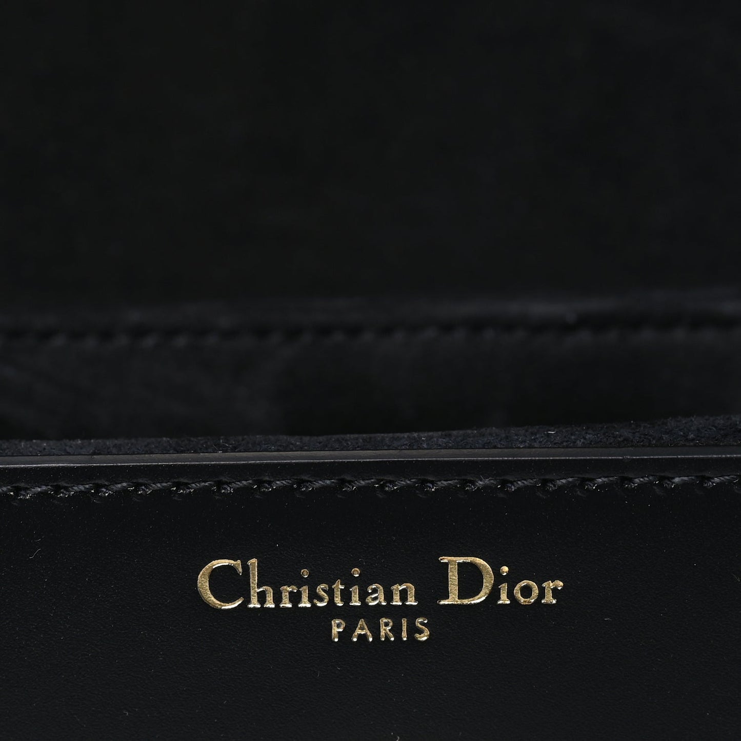 Christian Dior Box Calfskin 30 Montaigne Small Avenue Bag  Black