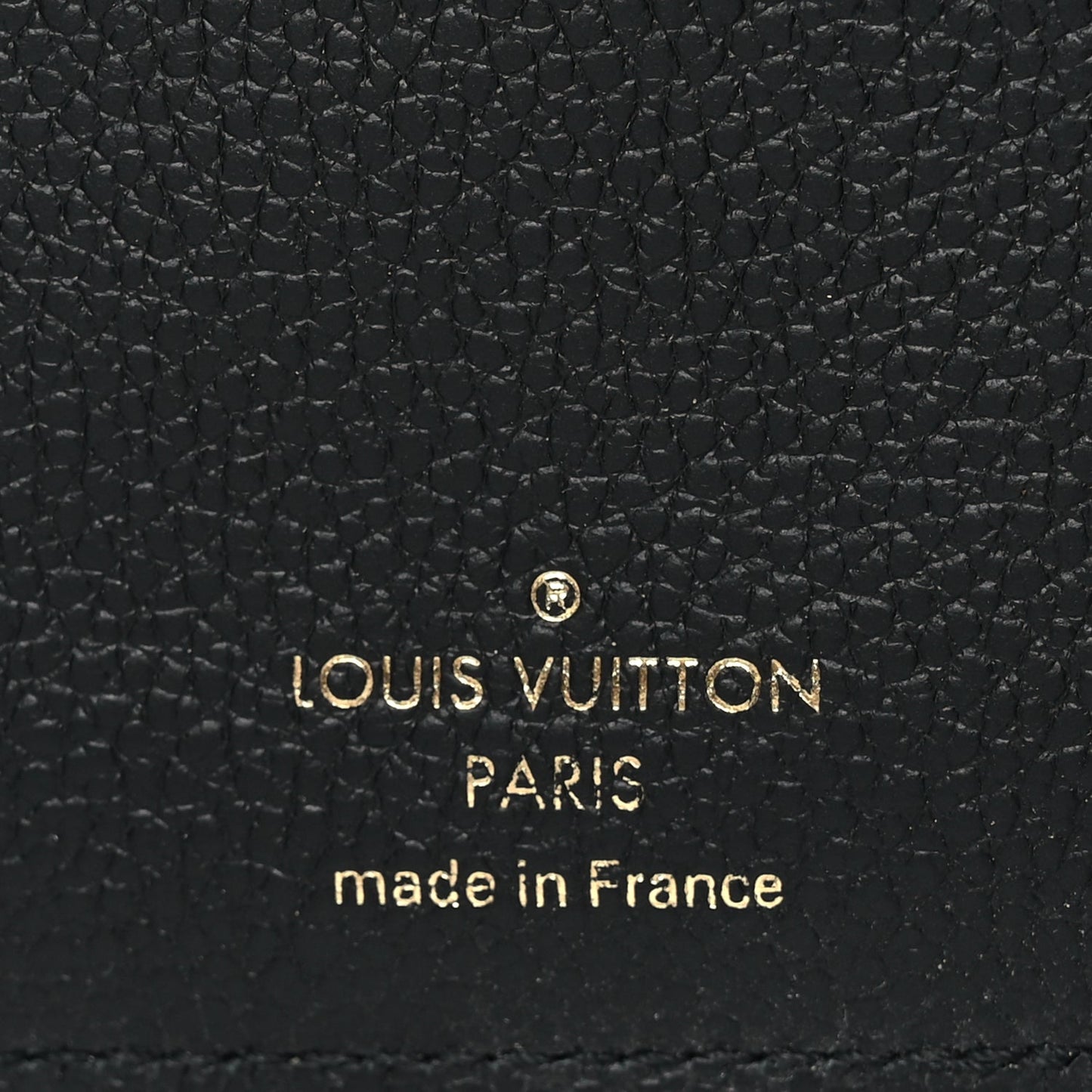 Louis Vuitton LOUIS VUITTON Monogram Pallas Compact Wallet NM Black