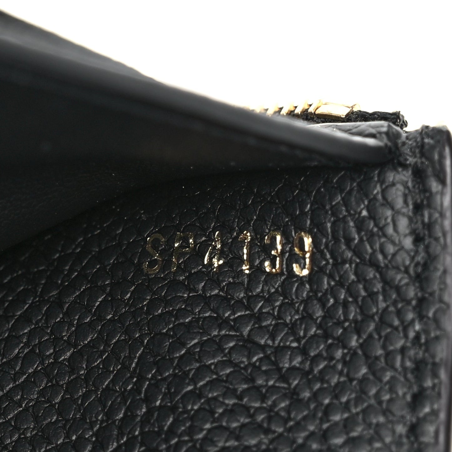 Louis Vuitton LOUIS VUITTON Monogram Pallas Compact Wallet NM Black