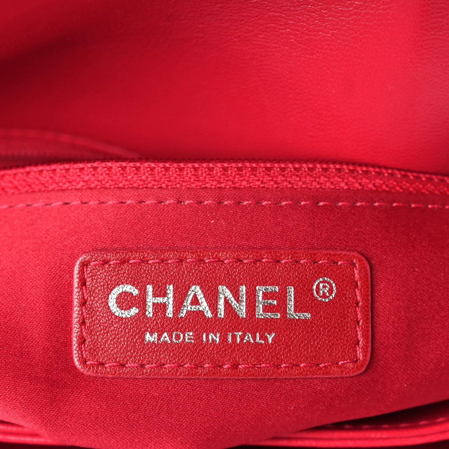 Chanel Lambskin Quilted Jumbo Chanel 3 Flap Dark Pink