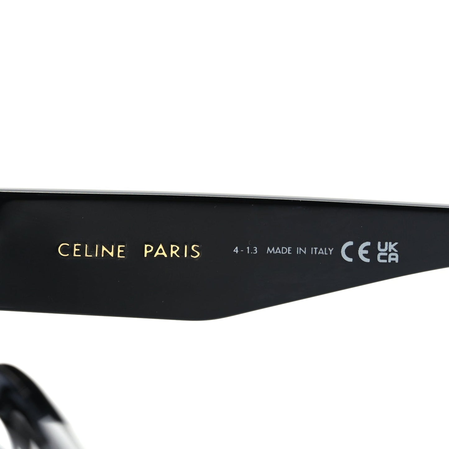 Celine Acetate Triomphe Sunglasses CL40227U Black