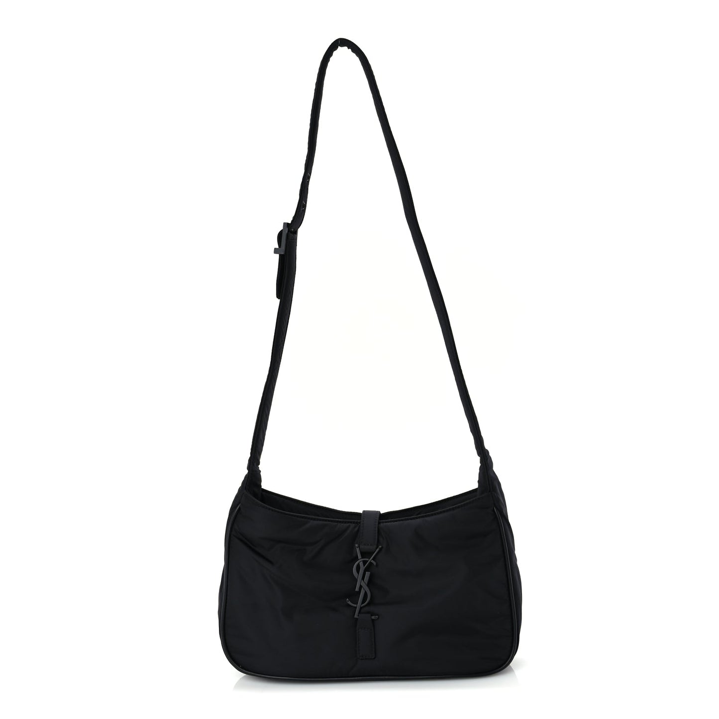 Saint Laurent Econyl Nylon Le 5 A 7 Hobo Black