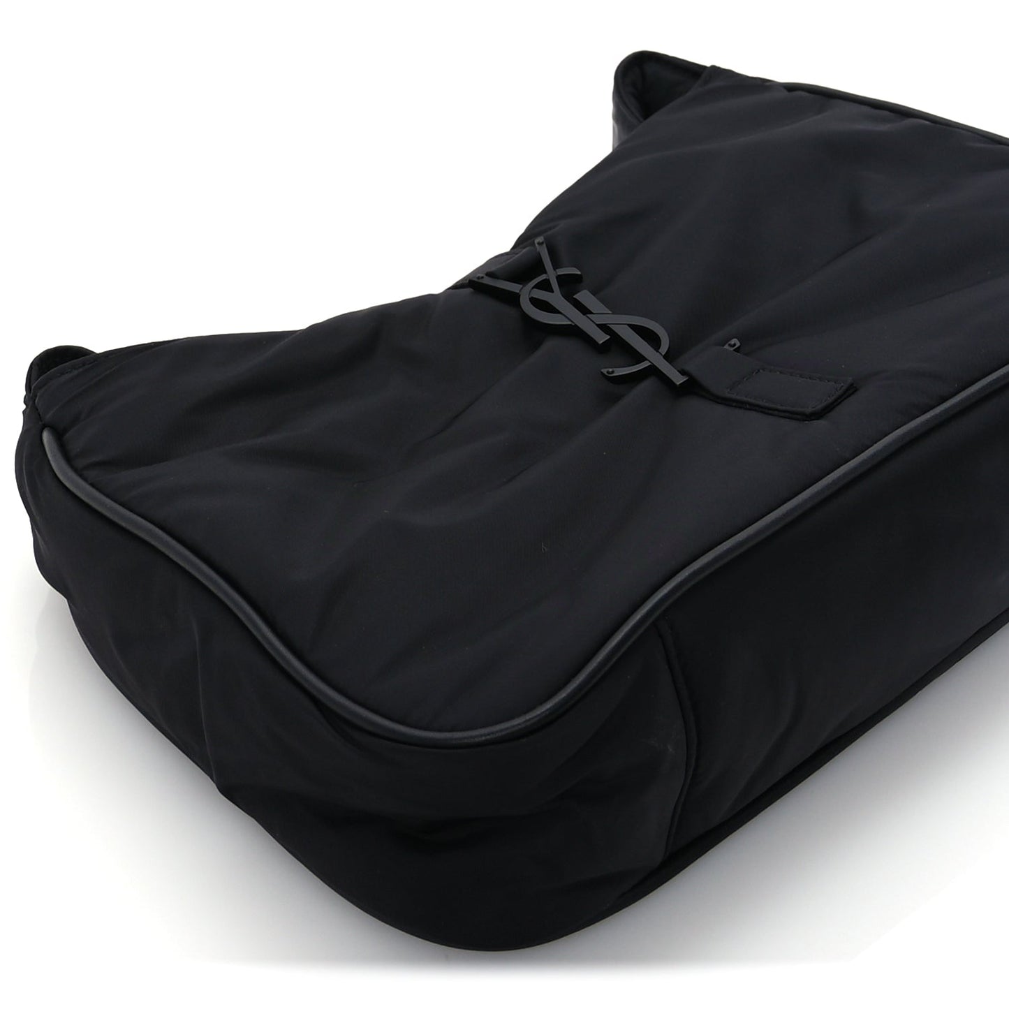 Saint Laurent Econyl Nylon Le 5 A 7 Hobo Black