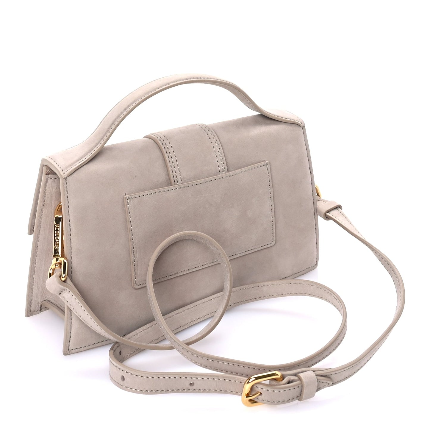 Jacquemus Nubuck Le Grand Bambino Dark Beige