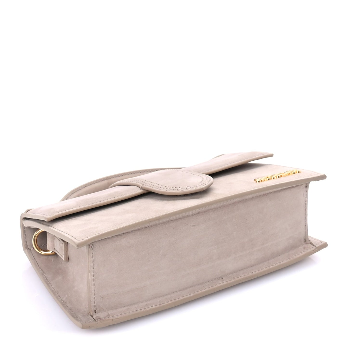Jacquemus Nubuck Le Grand Bambino Dark Beige