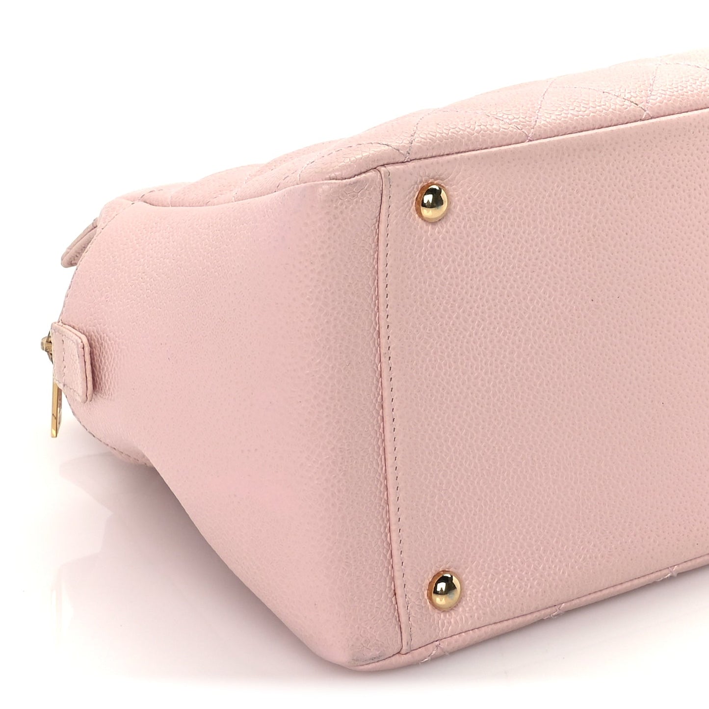Chanel Caviar Quilted Petit Timeless Shopping Tote PTT  Pink