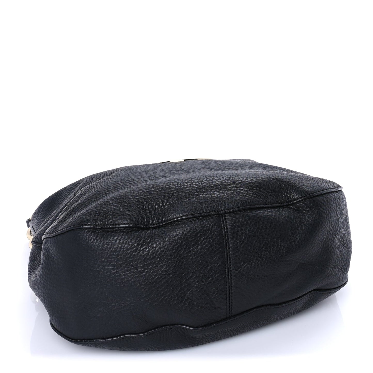 Mulberry Spongy Pebbled Calfskin Large Daria Hobo Black