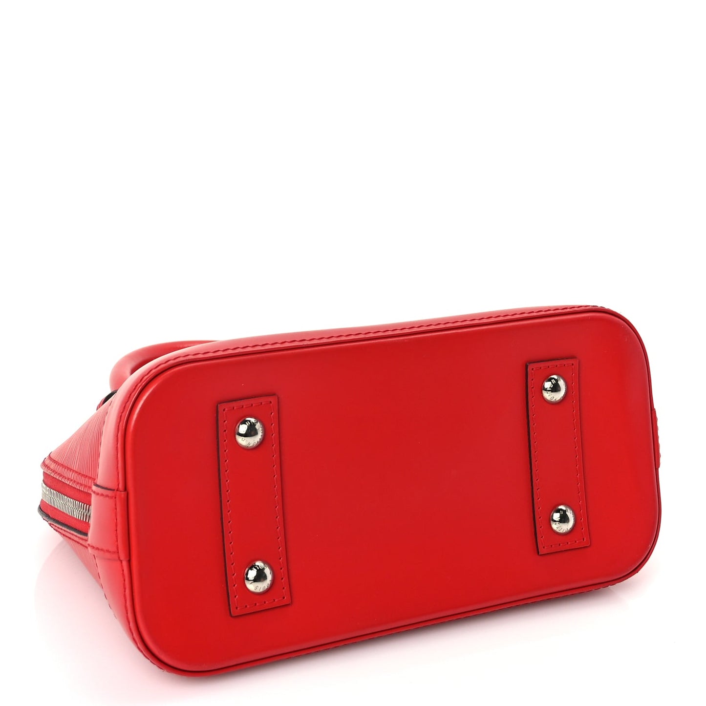 Louis Vuitton Epi Alma BB Castillan Red