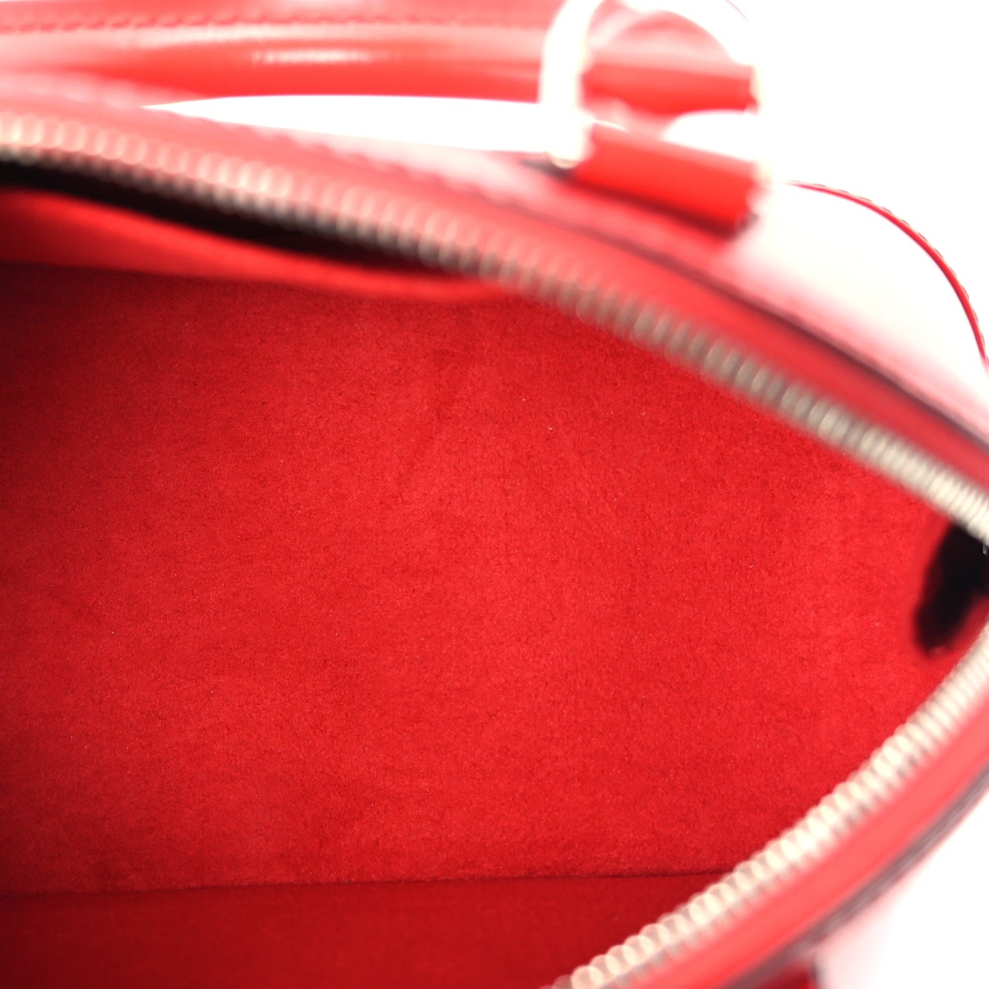 Louis Vuitton Epi Alma BB Castillan Red