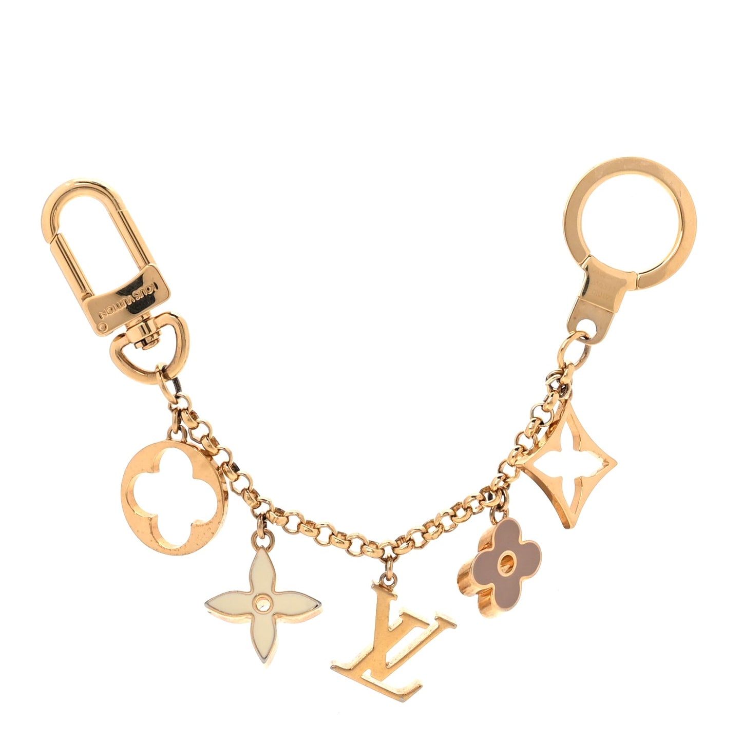 Louis Vuitton Louis Vuitton Fleur De Monogram Bag Charm Chain